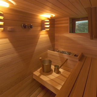 Sauna in kelder